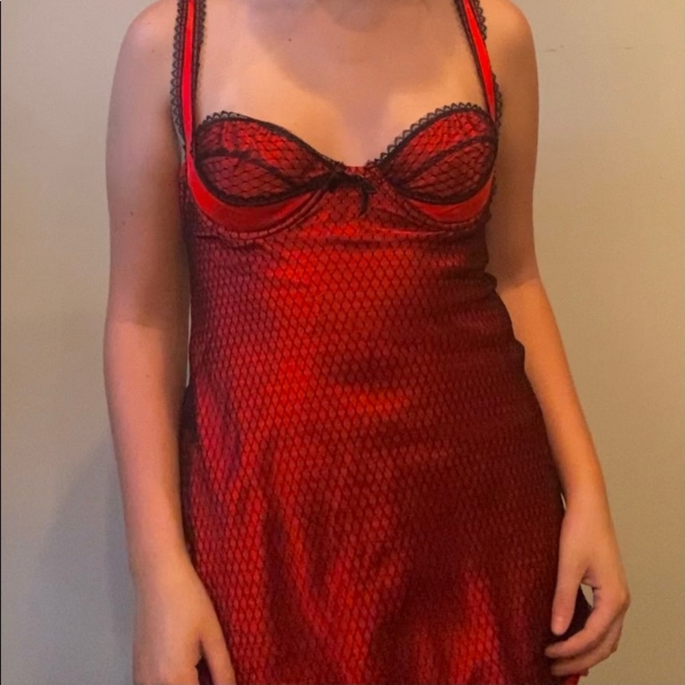 Red lingerie